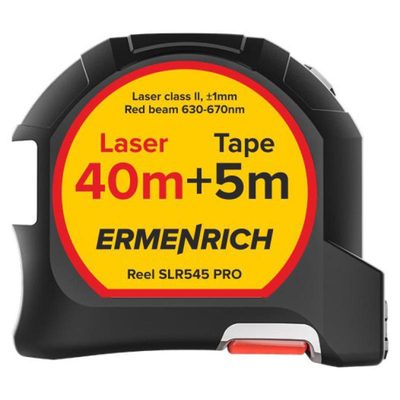 91020236 Рулетка с лазерным дальномером Ermenrich 81877 STLM-0444334 ERMENRICH (ЭРМЕНРИХ)
