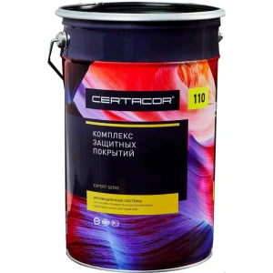 Эмаль по ржавчине Certacor 110 цвет зелёный 20 л