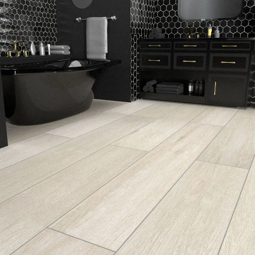 KREAFORTA SPC плитка Дуб Луппа - влагостойкое напольное покрытие с фасками 89395117 STLM-1572297