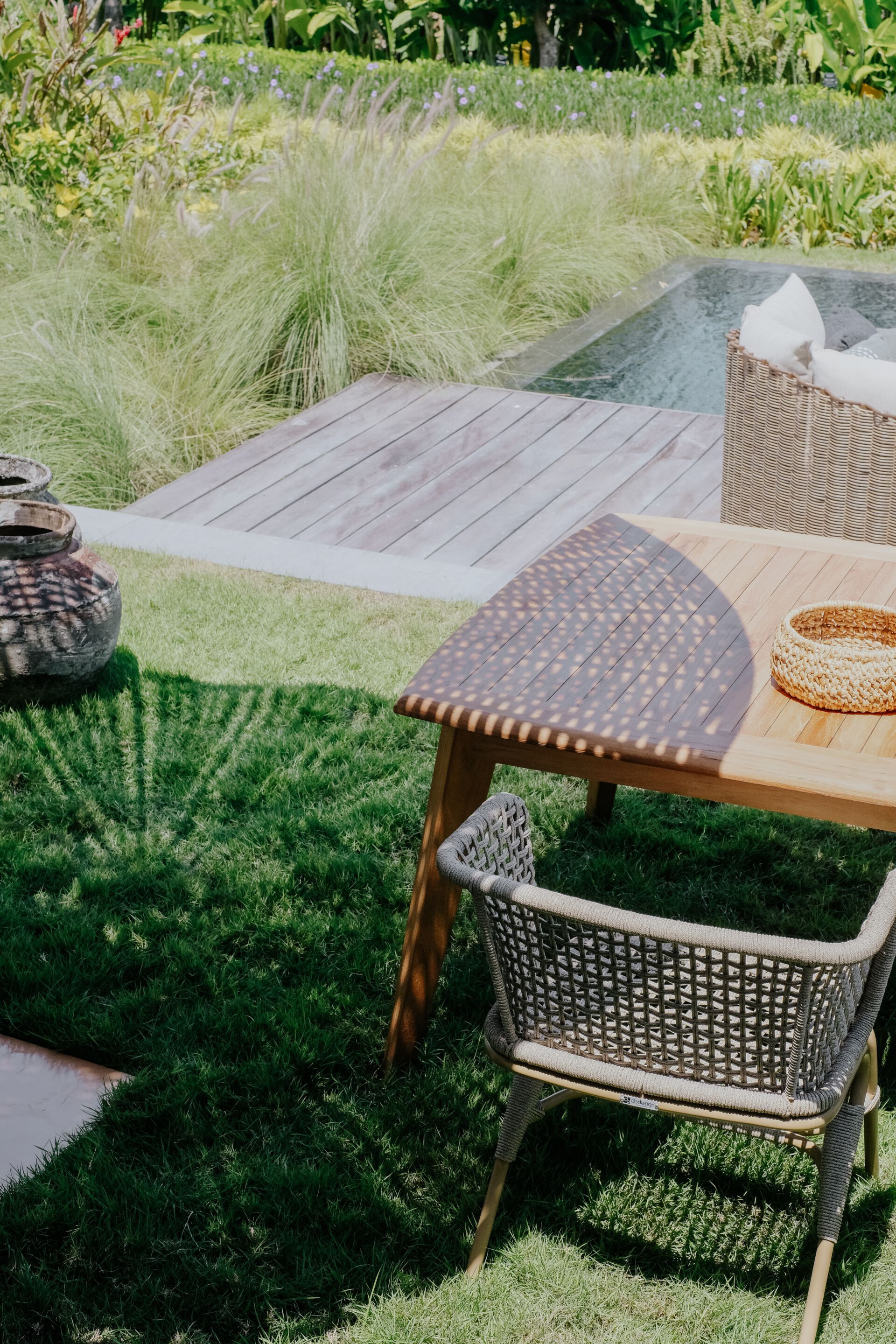 Синтетическое волокно сад стул с подлокотниками cbdesign Kimmer ARCH-00052259 - Вид №5