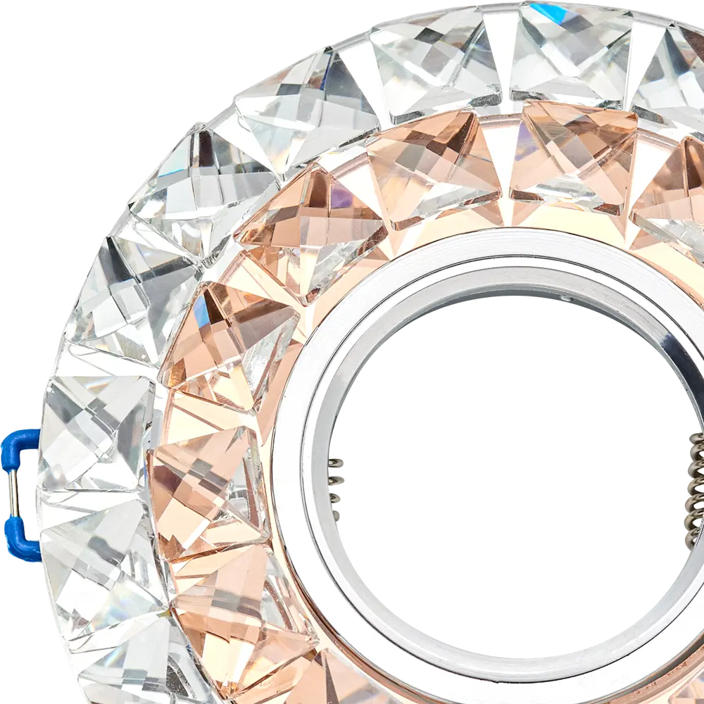 Светильник точечный встраиваемый Elektrostandard «Palermo» с LED-подсветкой под отверстие 60 мм, 1 м², цвет прозрачный STLM-2052249 - Вид №5