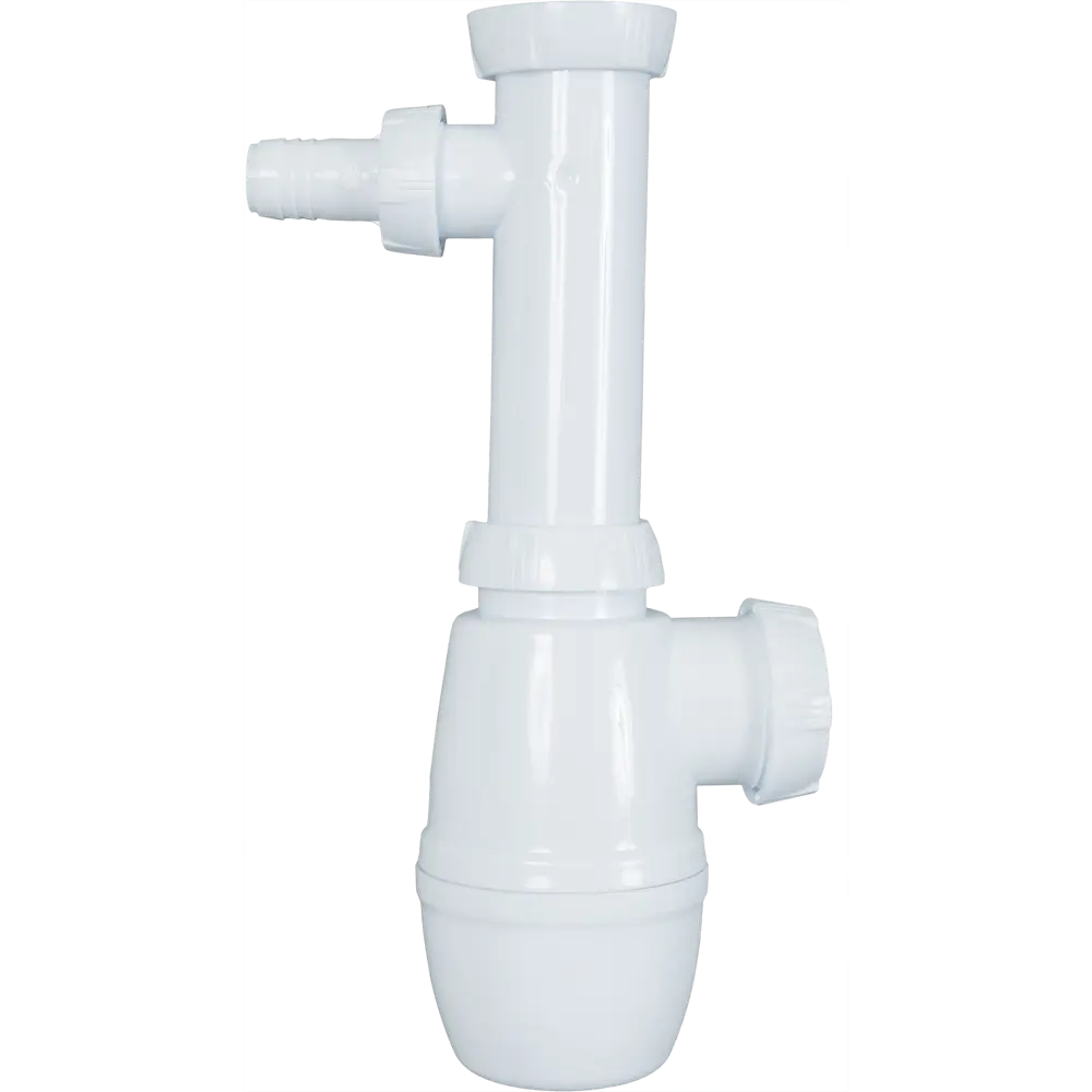 Сифон EQUATION для кухонной мойки с подключением стиральной машины 18550975 STLM-0011266 - Вид №1