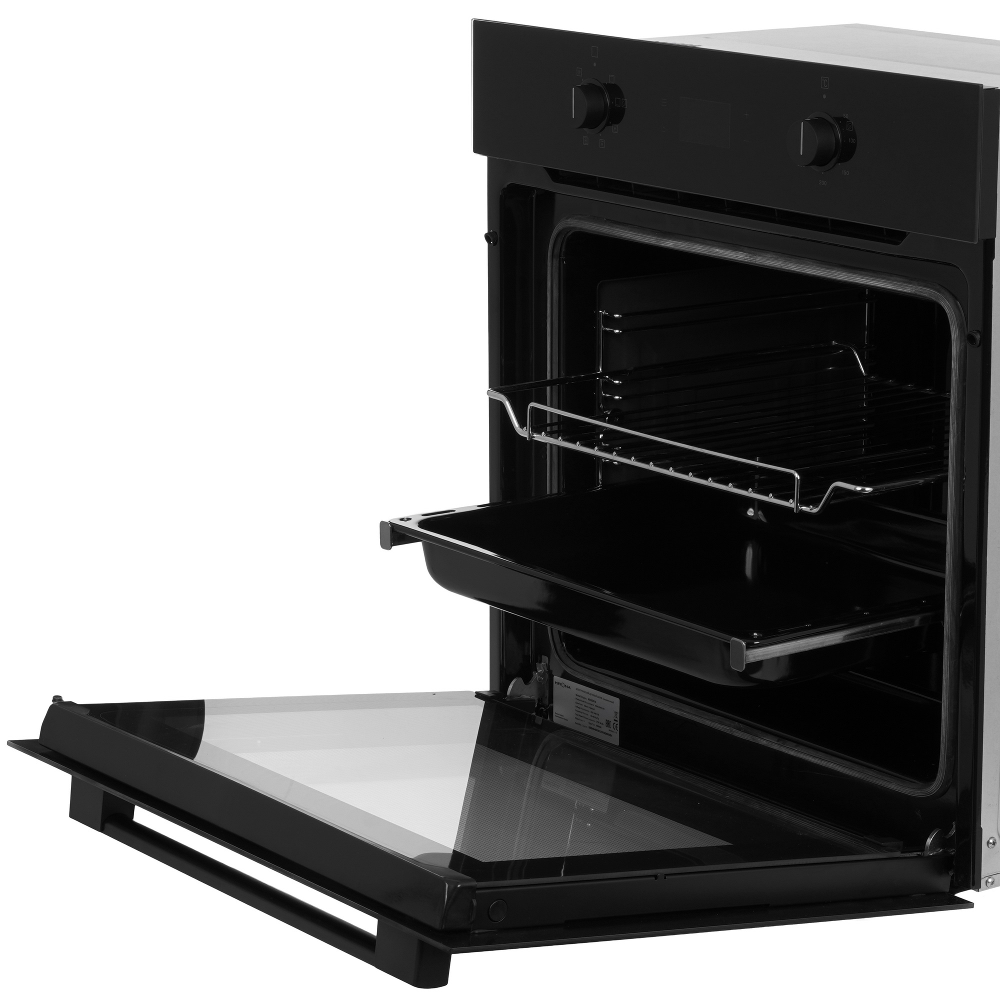 9914411 Электрический духовой шкаф KRONA NERO 60 BL/BL черный KRONA1 STDN-0104116 - Вид №5