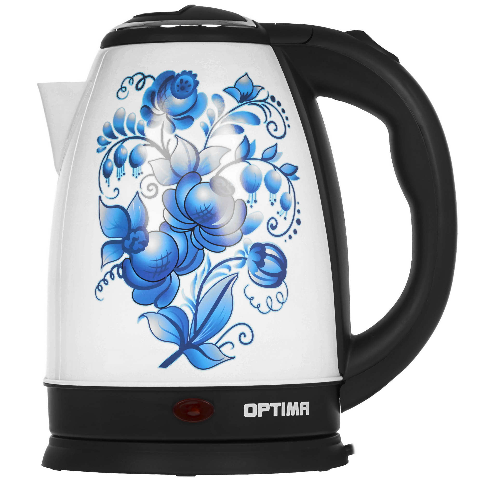 9208661 Электрочайник OPTIMA EK-1801GZ белый STDN-0087845