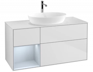 Villeroy&Boch Тумба под раковину Прямоугольная версия FA61HAMT Finion White Matt Lacquer