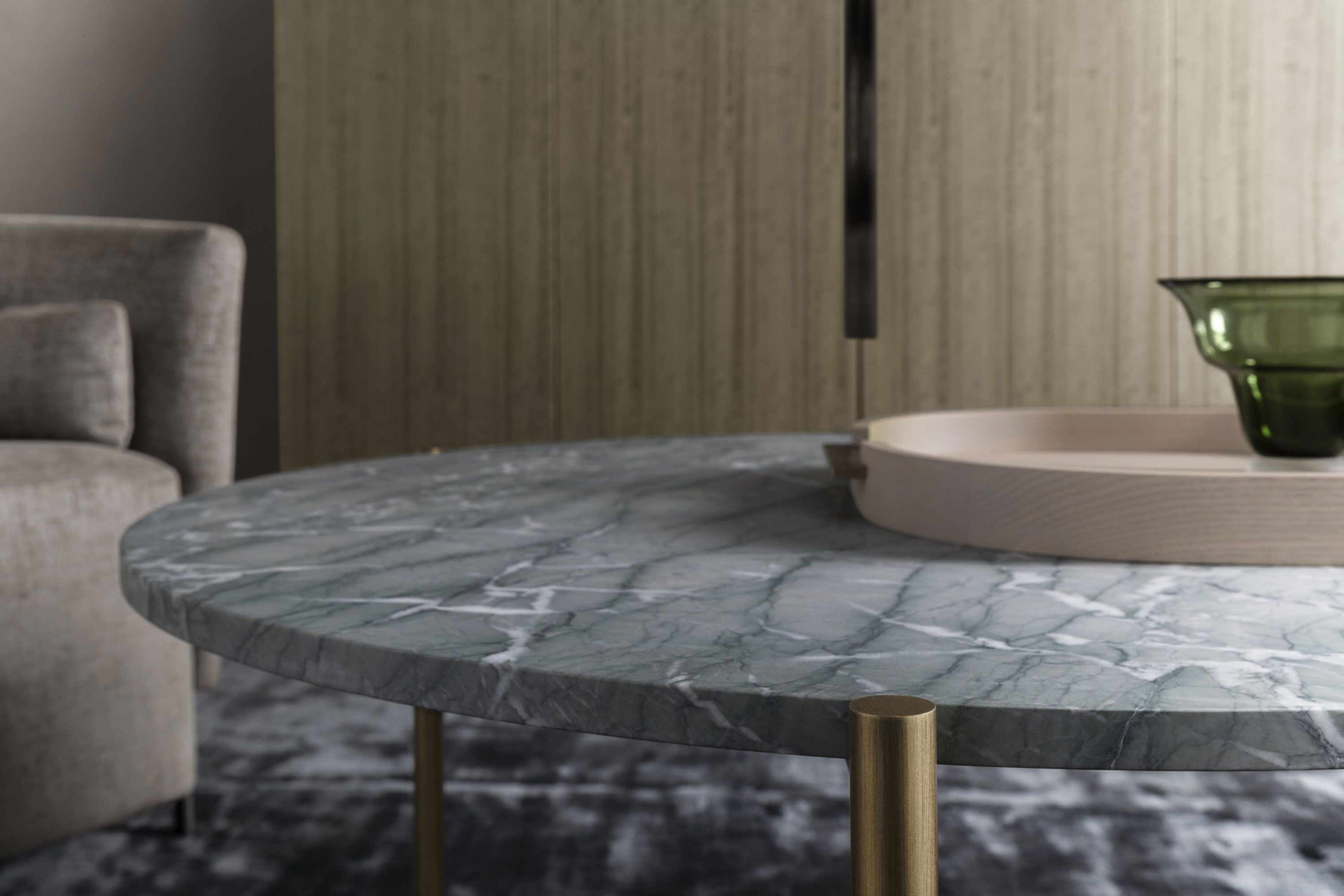 Круглый мраморный журнальный столик OAK Metronome ARCH-00102107 - Вид №15