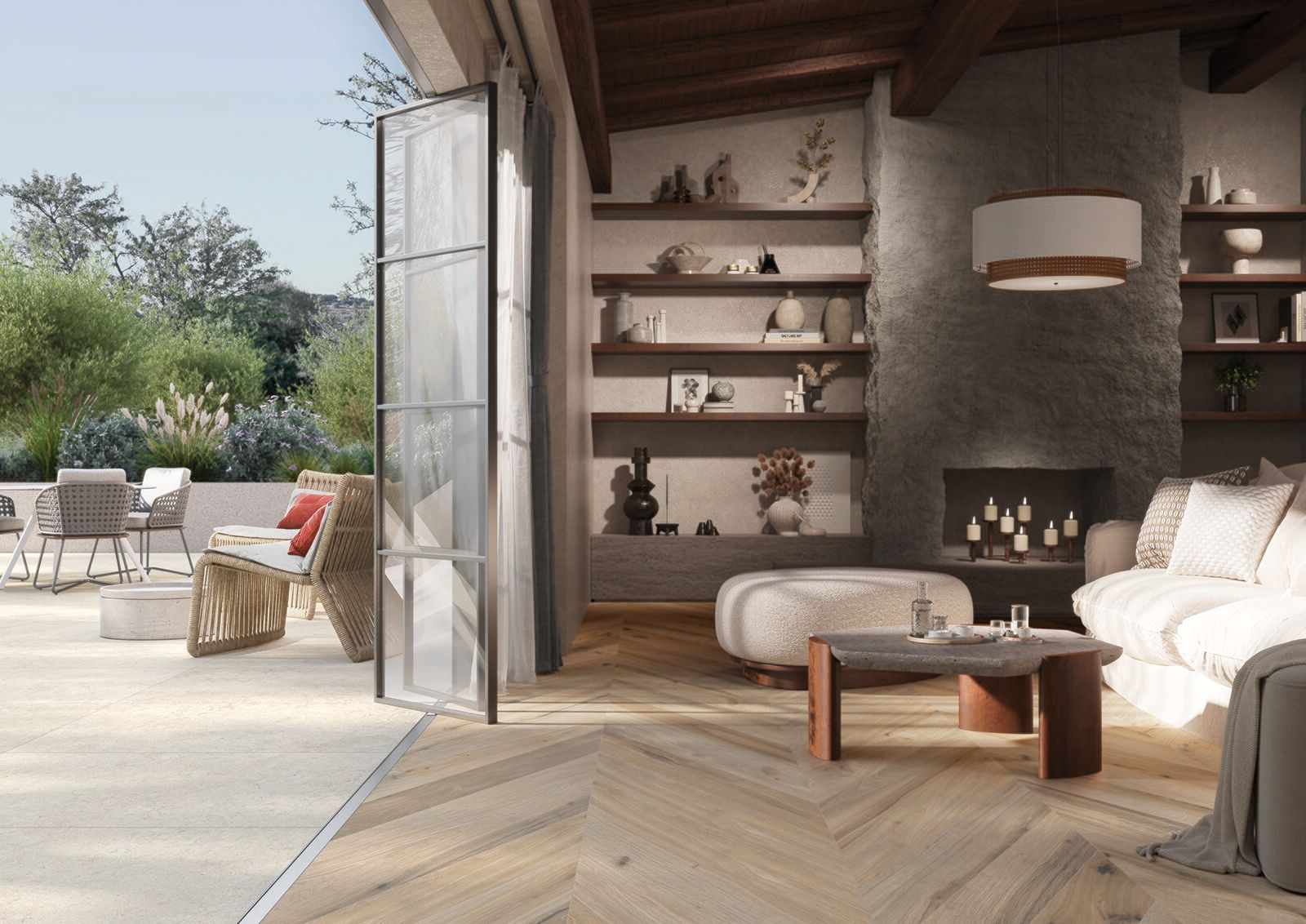 Напольное покрытие / керамогранит для внутреннего и наружного применения Ceramica Rondine LUTEZIA ARCH-00049270 - Вид №1