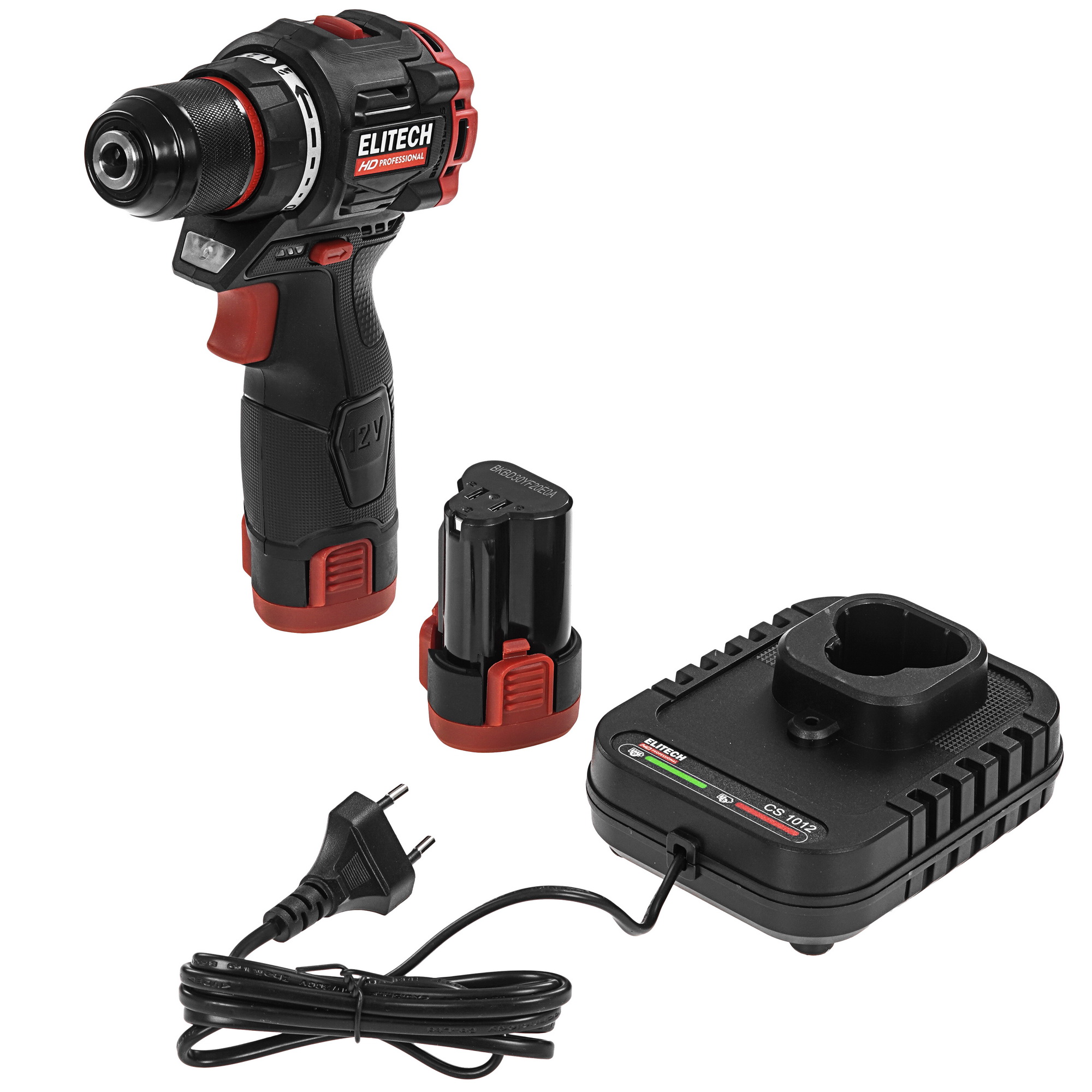 Дрель-шуруповерт Elitech HD CD 12L2 5495636 STDN-0106394 - Вид №1