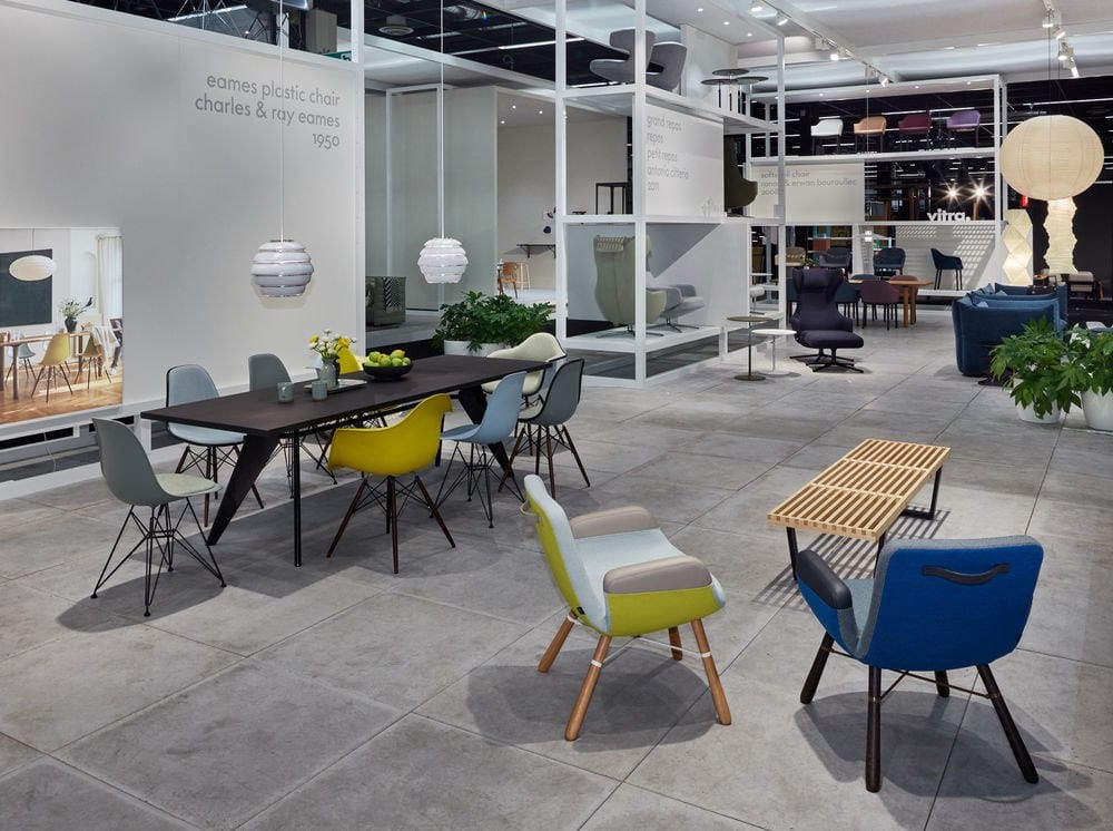 Мягкий тканевый стул с подлокотниками VITRA Eames Plastic Chair ARCH-00061576 - Вид №4