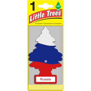 91251211 Ароматизатор Ёлочка "Российский флаг" (Russian Flag) STLM-0521704 LITTLE TREES