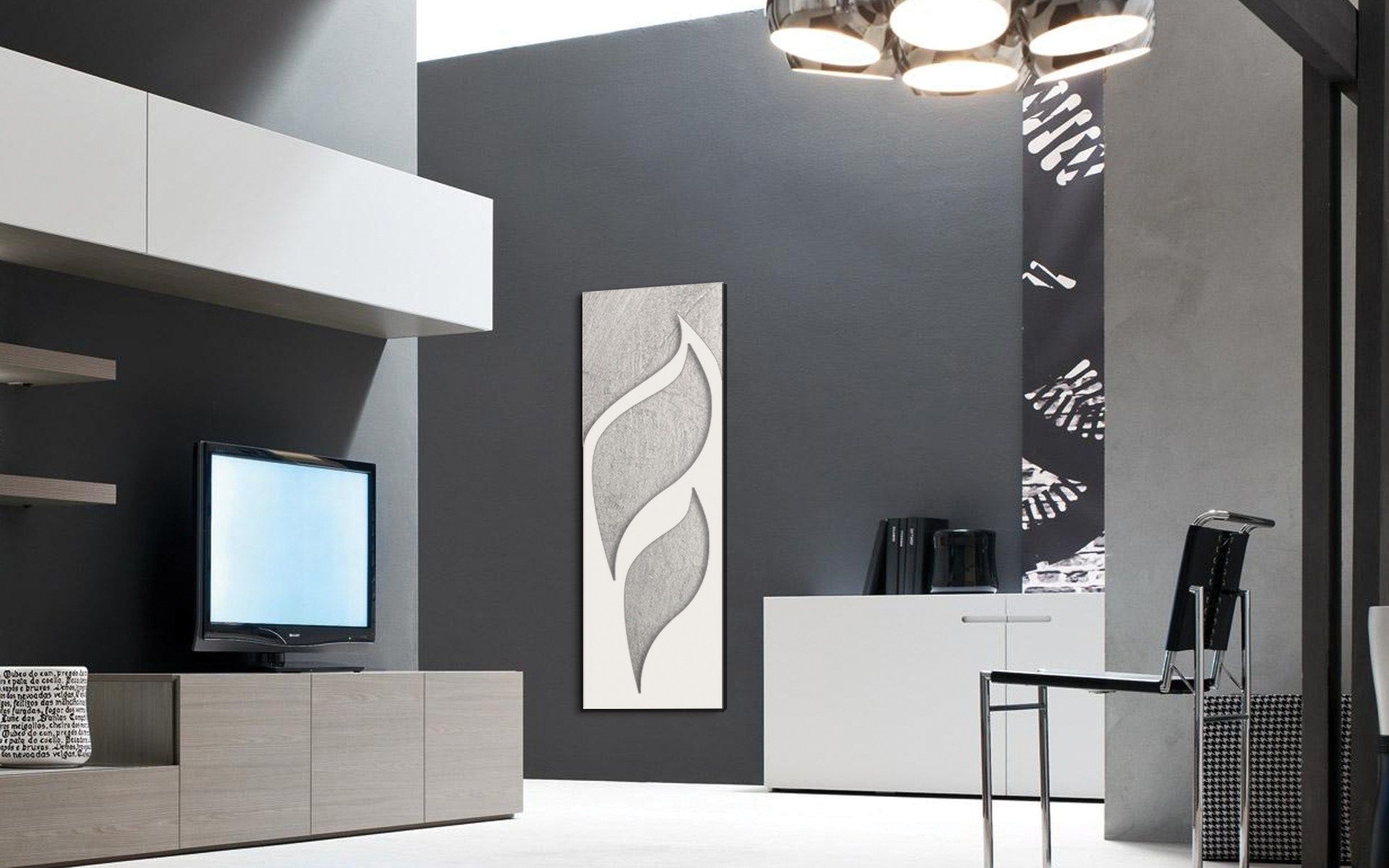 Алюминиевый полотенцесушитель Termo Design двойная пластина-серебряная фольга ARCH-00071753 - Вид №30