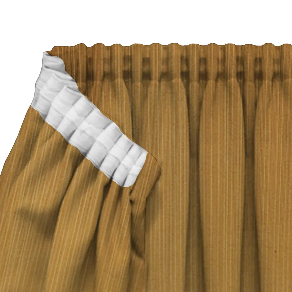 WITERRA Штора на ленте с золотистыми полосами 200x280 см 89427493 STLM-1574708 - Вид №4