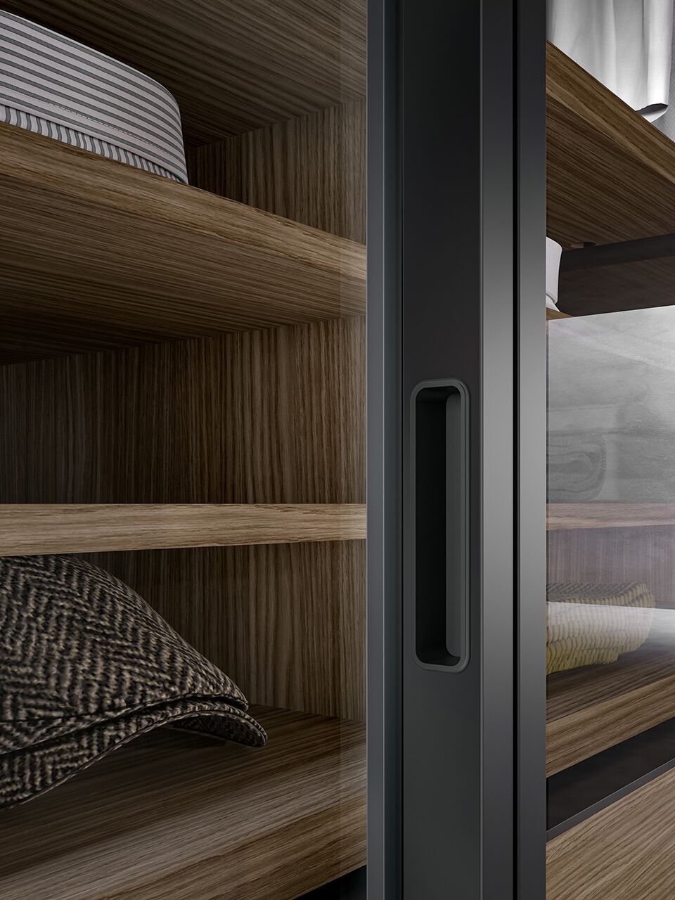 Стеклянный модульный шкаф Adok ARCH-00009591 - Вид №3