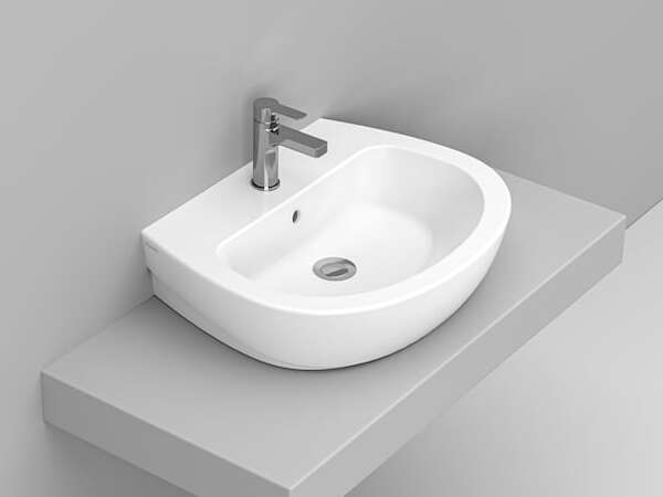 Керамическая столешница с переливом Ceramica Dolomite Demy ARCH-00009089