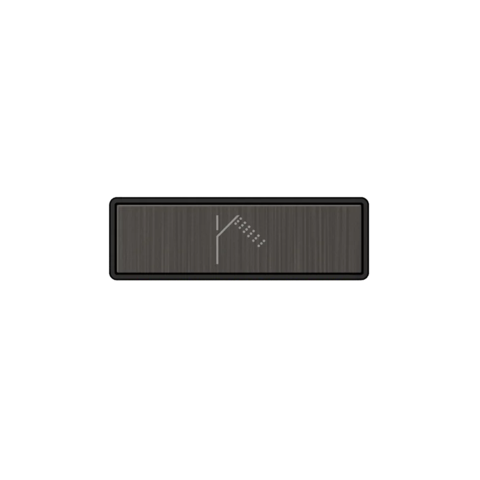 SP02769 707 Gessi Hi-fi ЧЕРНЫЙ МЕТАЛЛ BR. PVD SP02769707