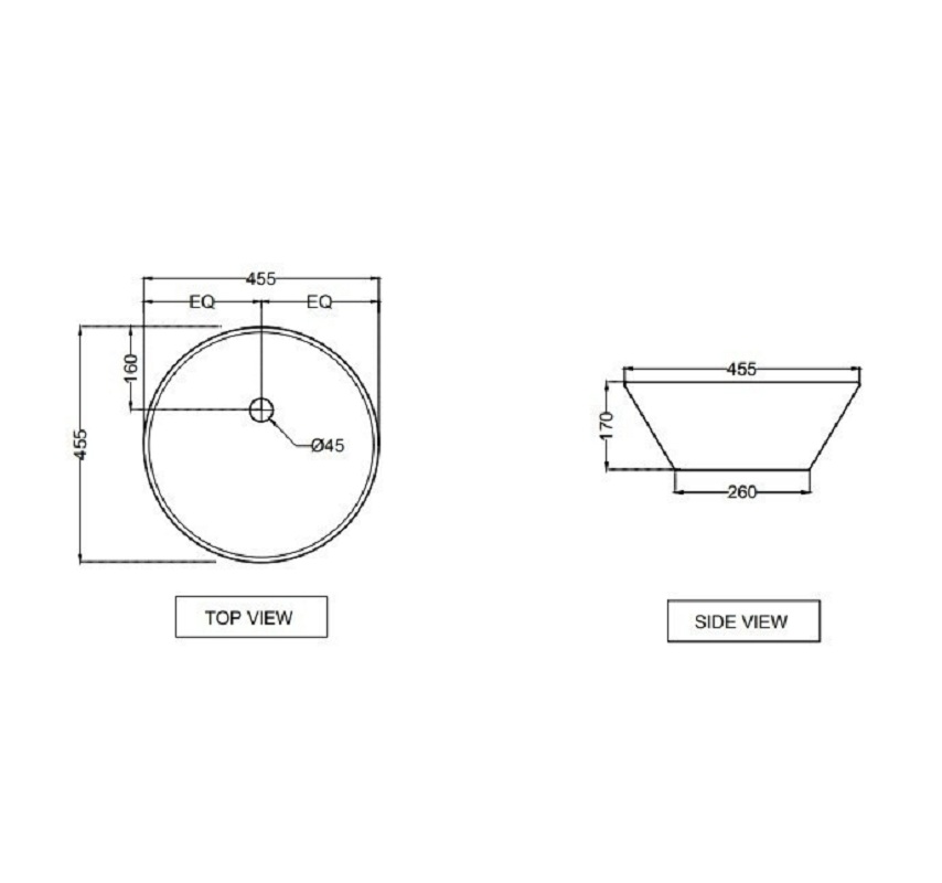 JDS-WHT-25905 Раковина Jaquar JDS Santreyd  - Вид №1