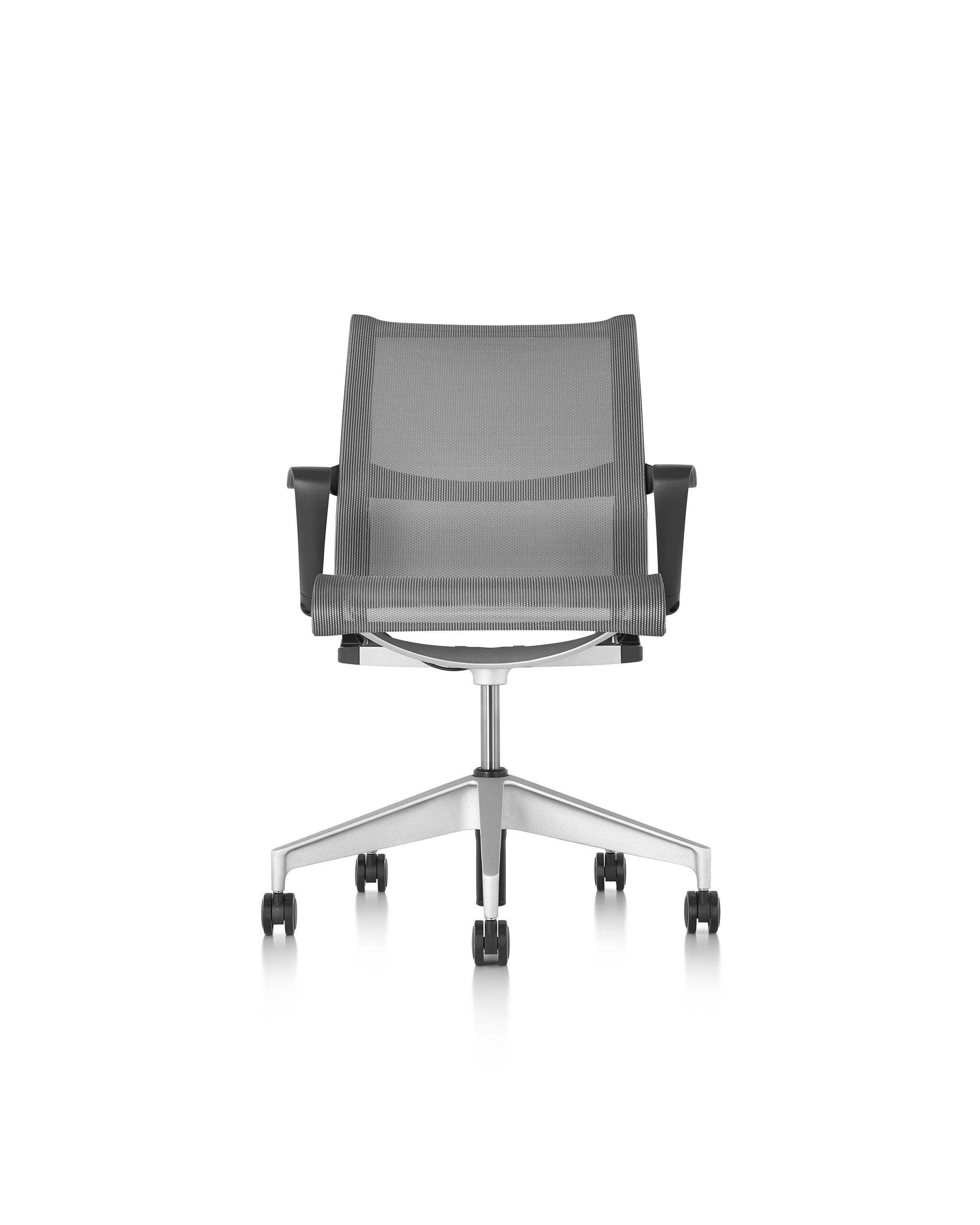 Эргономичный поворотный тканевый офисный стул с подлокотниками Herman Miller Setu ARCH-00086992 - Вид №31