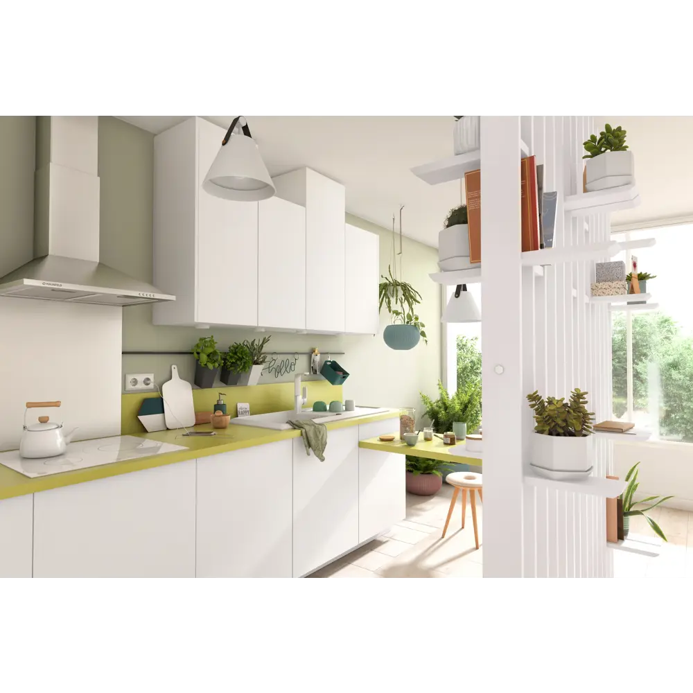 Фальшпанель для кухонного шкафа София 10x77 см KONSENSA ДСП цвет белый София белая STLM-2154646 - Вид №10