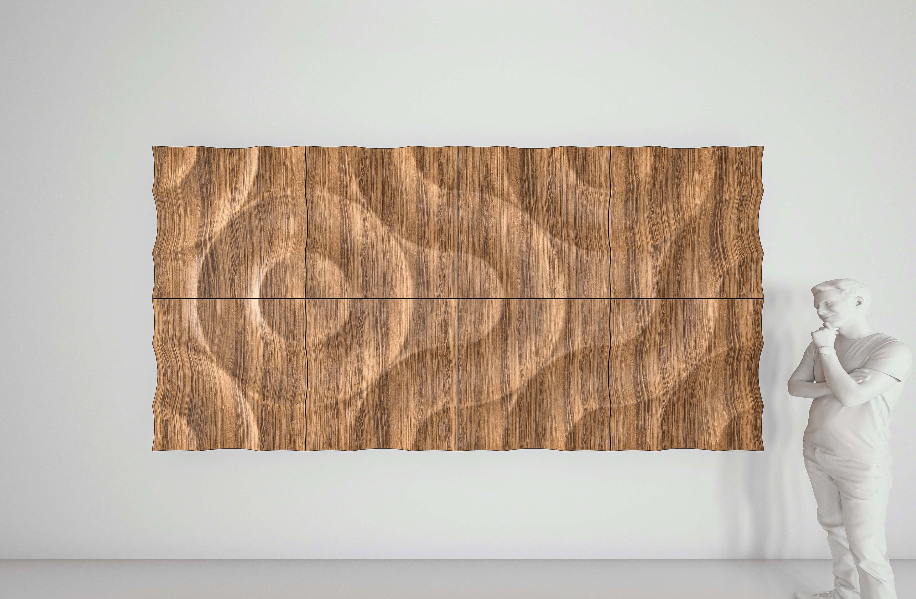 Деревянная настенная художественная композиция MOKO GAMMA ARCH-00095291 - Вид №10