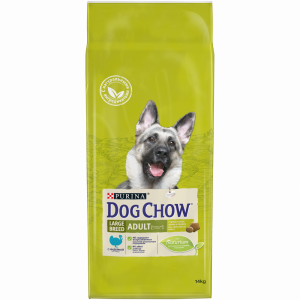 ПР0029485 Корм для собак PURINA для крупных пород индейка сух. 14кг Dog Chow