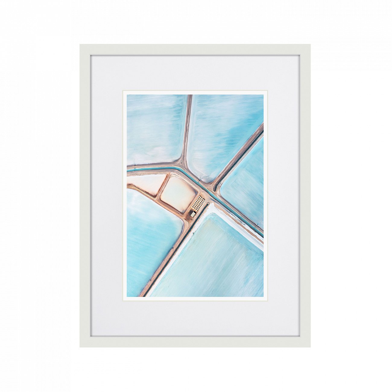 Картина 42х32 см Blue Fields No.1 КАРТИНЫ В КВАРТИРУ  00-3894697 Голубой  - Вид №1