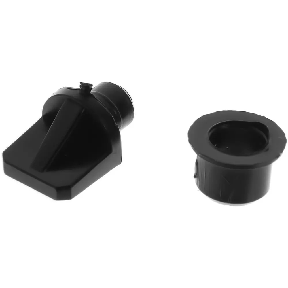 Полкодержатель мебельный 7 мм, пластмасса, цвет чёрный 16 шт Santreyd STLM-2106249