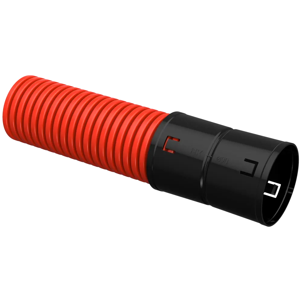 Труба гофрированная IEK ПНД/ПВД двустенная ø90 мм 50 м STLM-2182573