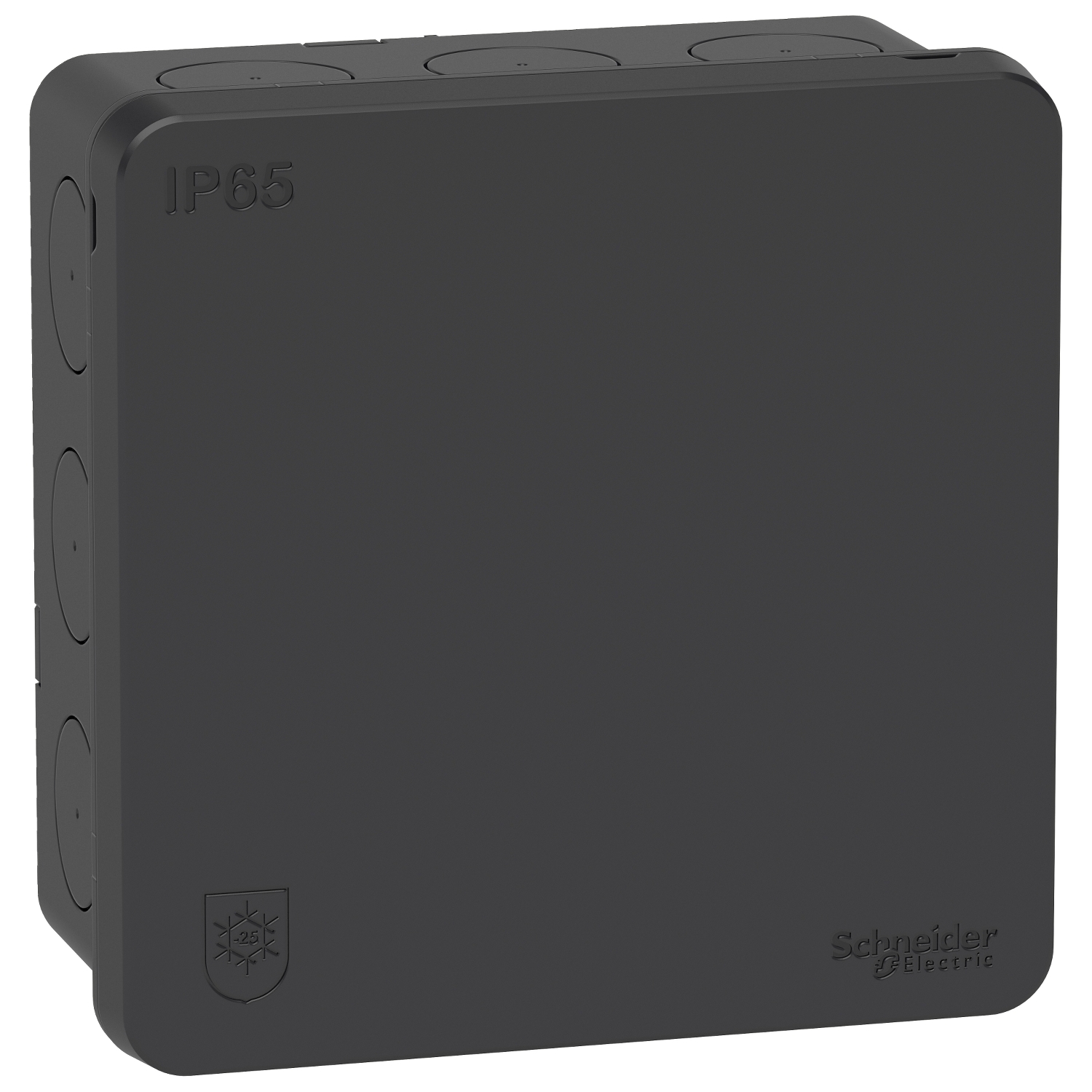 IMT35336 КОРОБКА MUREVA IP65 87х87 (77х77) АНТРАЦ Schneider Electric 