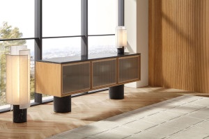 Хлопок светодиодный торшер