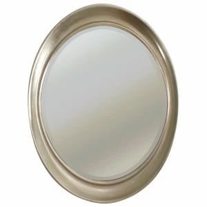 Овальное зеркало настенное серебро Oval Antique Silver PUSHA ДИЗАЙНЕРСКИЕ 062581 Серебро