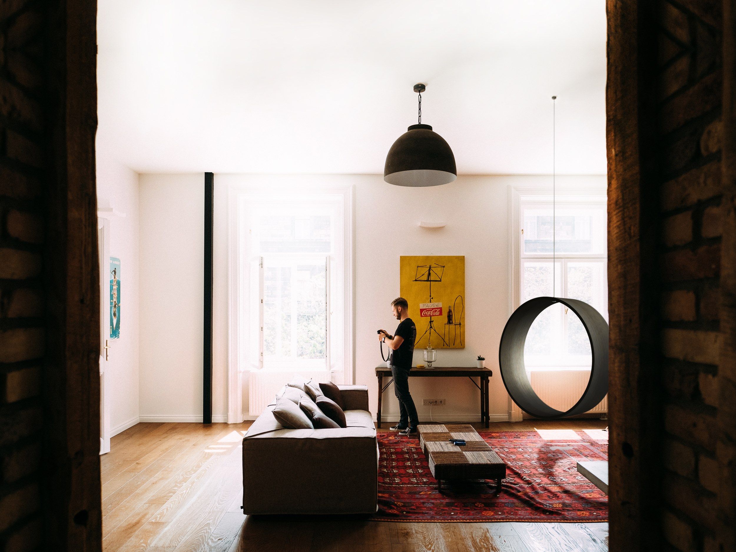 Деревянный подвесной стул Iwona Kosicka Design SWING N.3 ARCH-00037162 - Вид №20