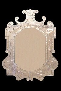 2117 ORIGINALMURANOGLASS Венецианское зеркало Pianta Leon  см