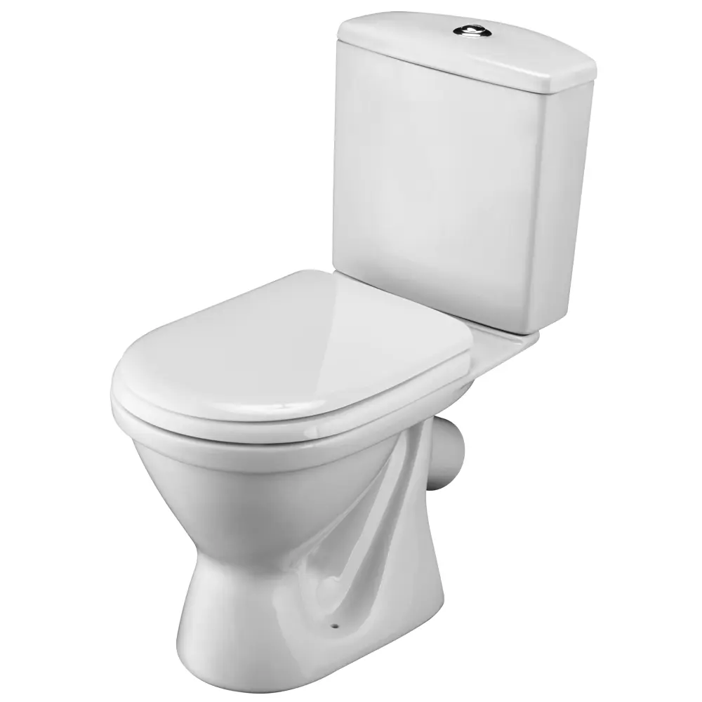 Унитаз-компакт Santek Алькор косой выпуск двойной слив STLM-2011395 - Вид №1