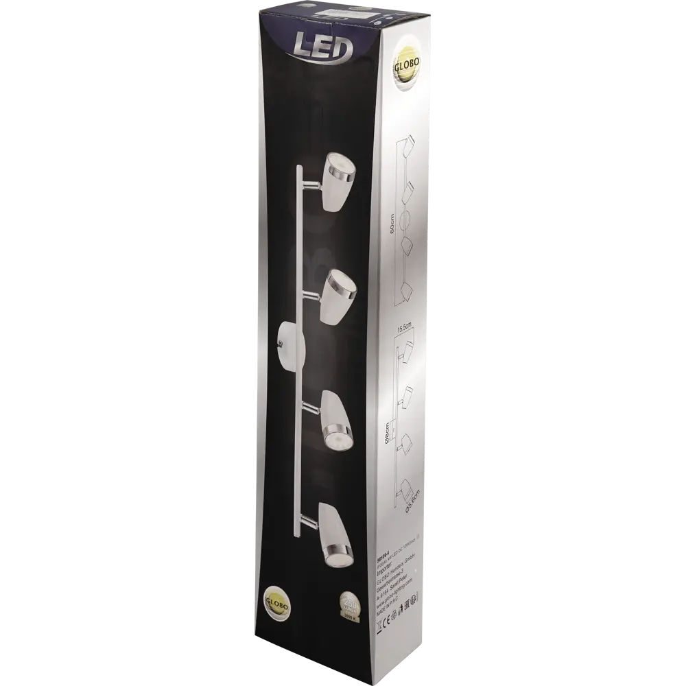 Спот светодиодный Globo 56109, 4x4 Вт, цвет белый STLM-2155637 - Вид №7