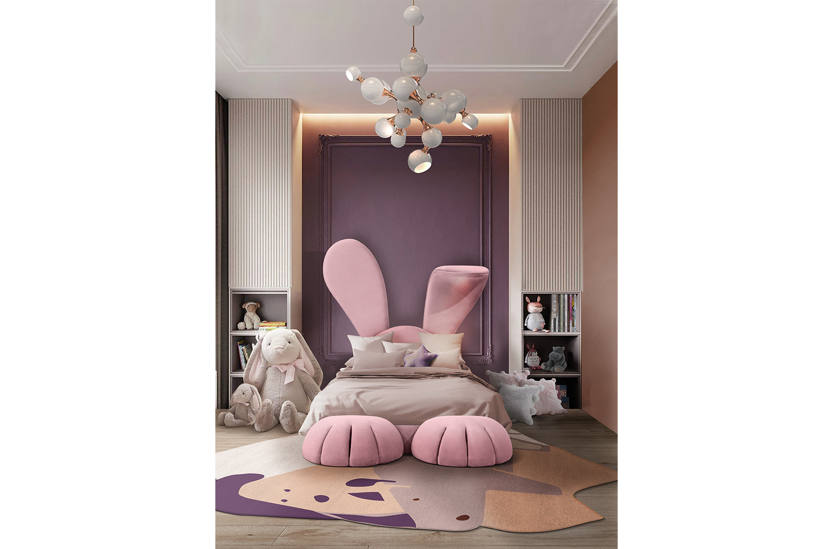 CIST507 Детская односпальная кровать Мистер Банни Circu  - Вид №1