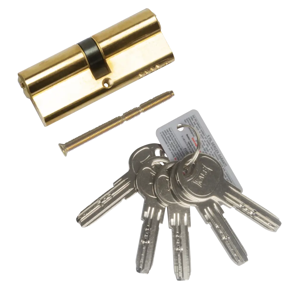 Цилиндр замка Santreyd 35x35 с защитой от взлома в золотом исполнении 18804630 STLM-0893285 - Вид №1