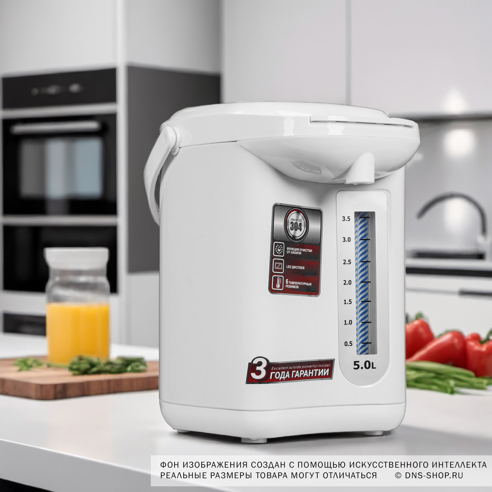 9208638 Термопот Willmark WAP-607W белый STDN-0024983 - Вид №8