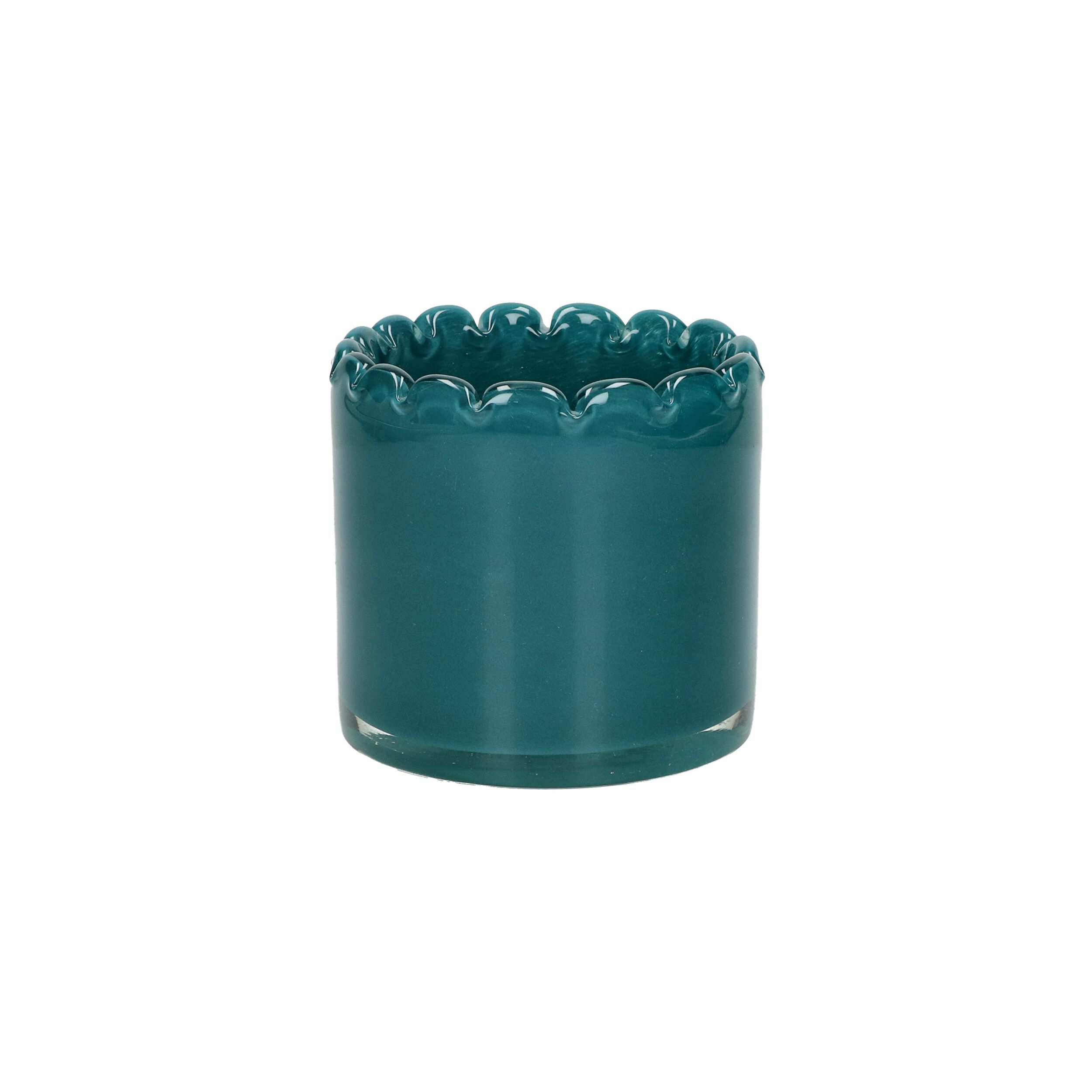 Выдувное стекло подсвечник POMAX Волны ARCH-00003891 - Вид №5