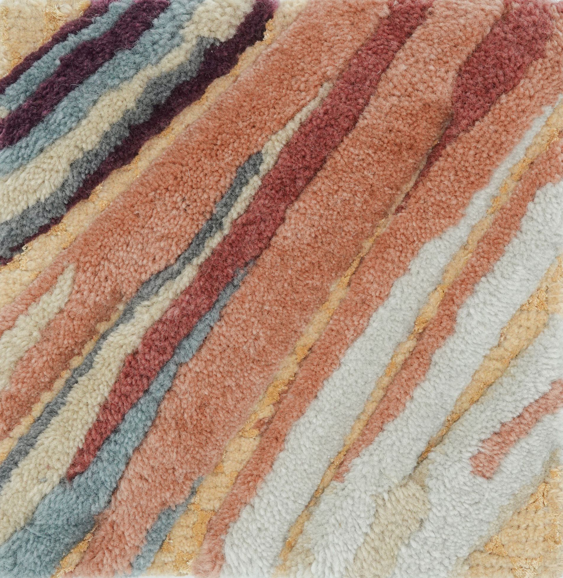 Изогнутый ковер ручной работы Tapis Rouge электрический ARCH-00021421 - Вид №1