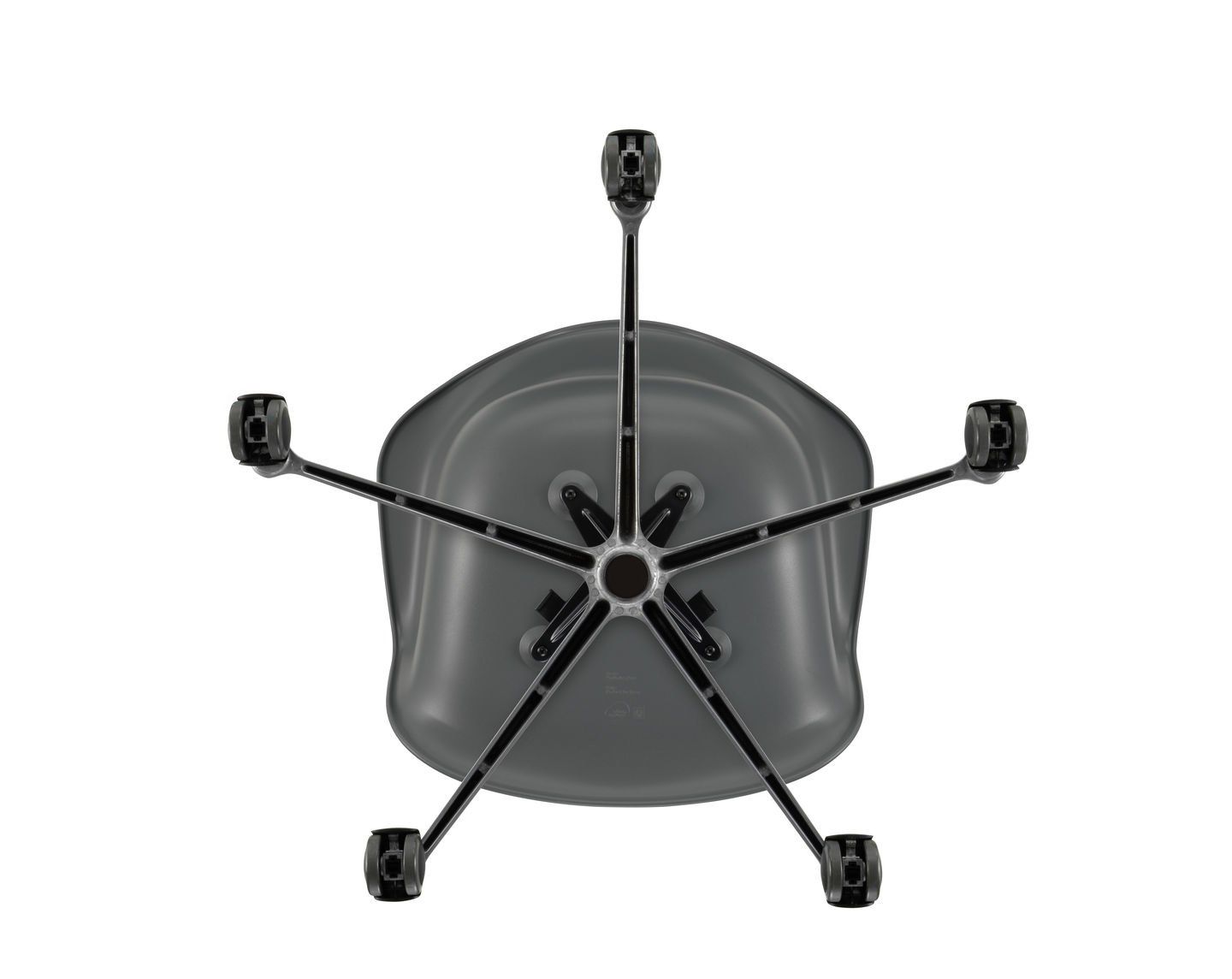 Ткань поворотный операционный офисный стул с подлокотниками VITRA Eames Plastic Chair ARCH-00120962 - Вид №48