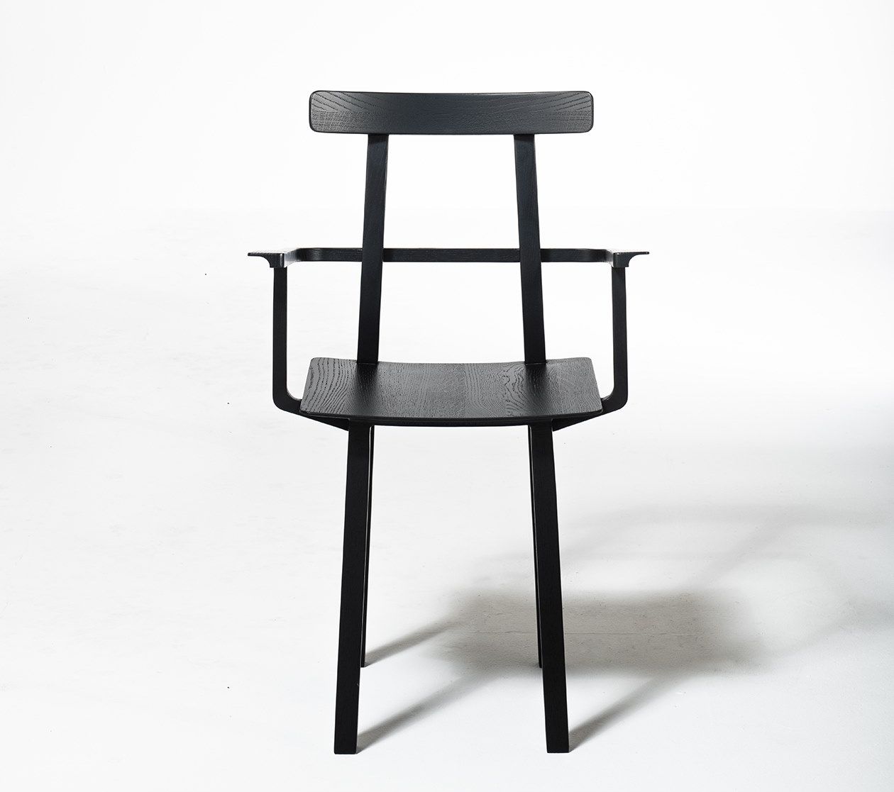 Деревянный стул с подлокотниками Woak нерва ARCH-00039000 - Вид №1