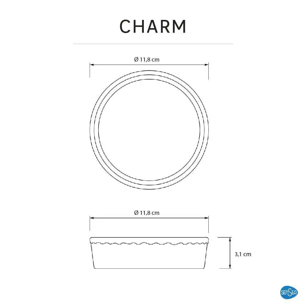 Sensea Charm — керамическая мыльница с растительным узором 82729972 STLM-0034842 - Вид №4