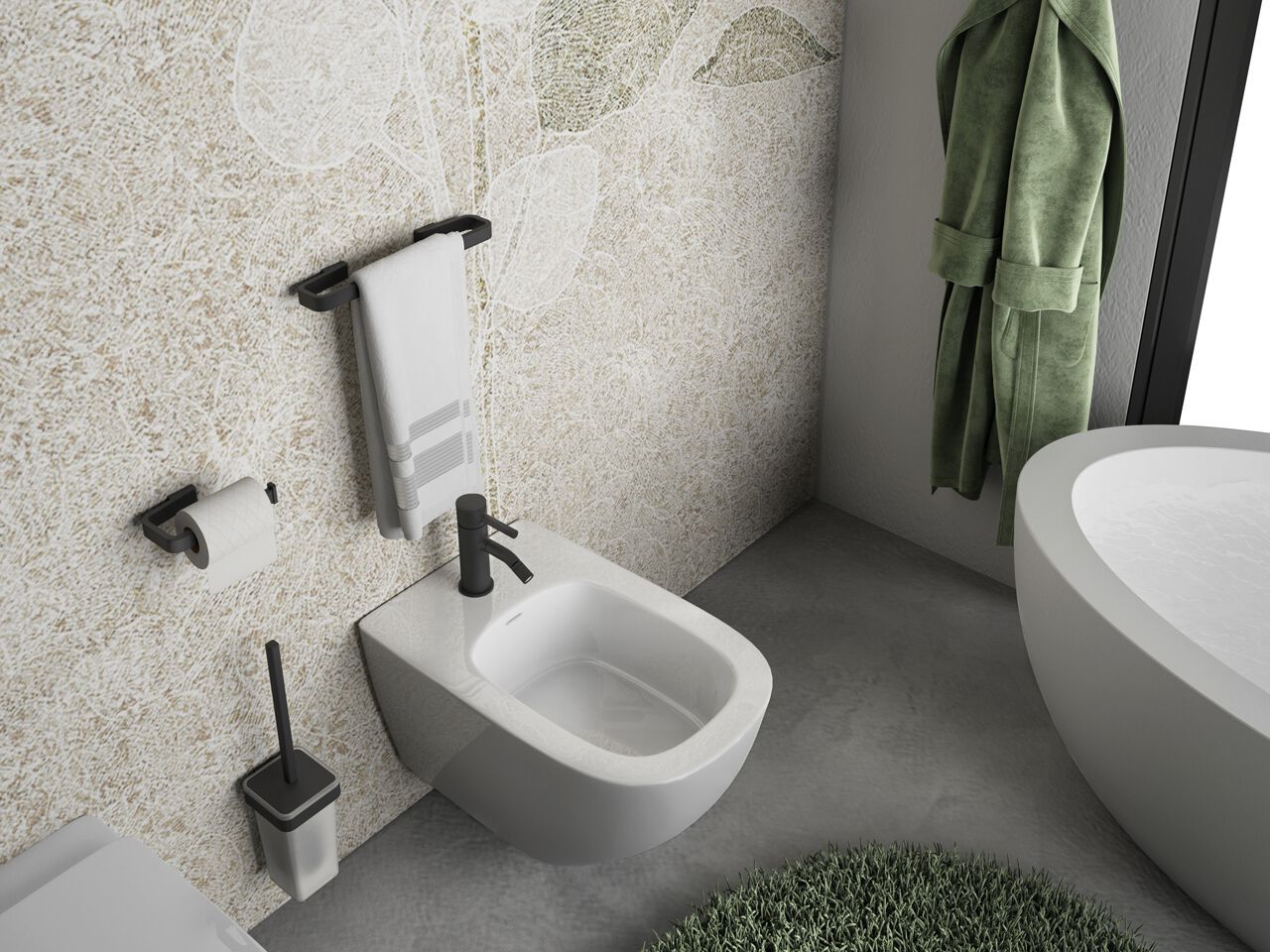 Латунный держатель для полотенец GEDY Самоа ARCH-00032709 - Вид №8