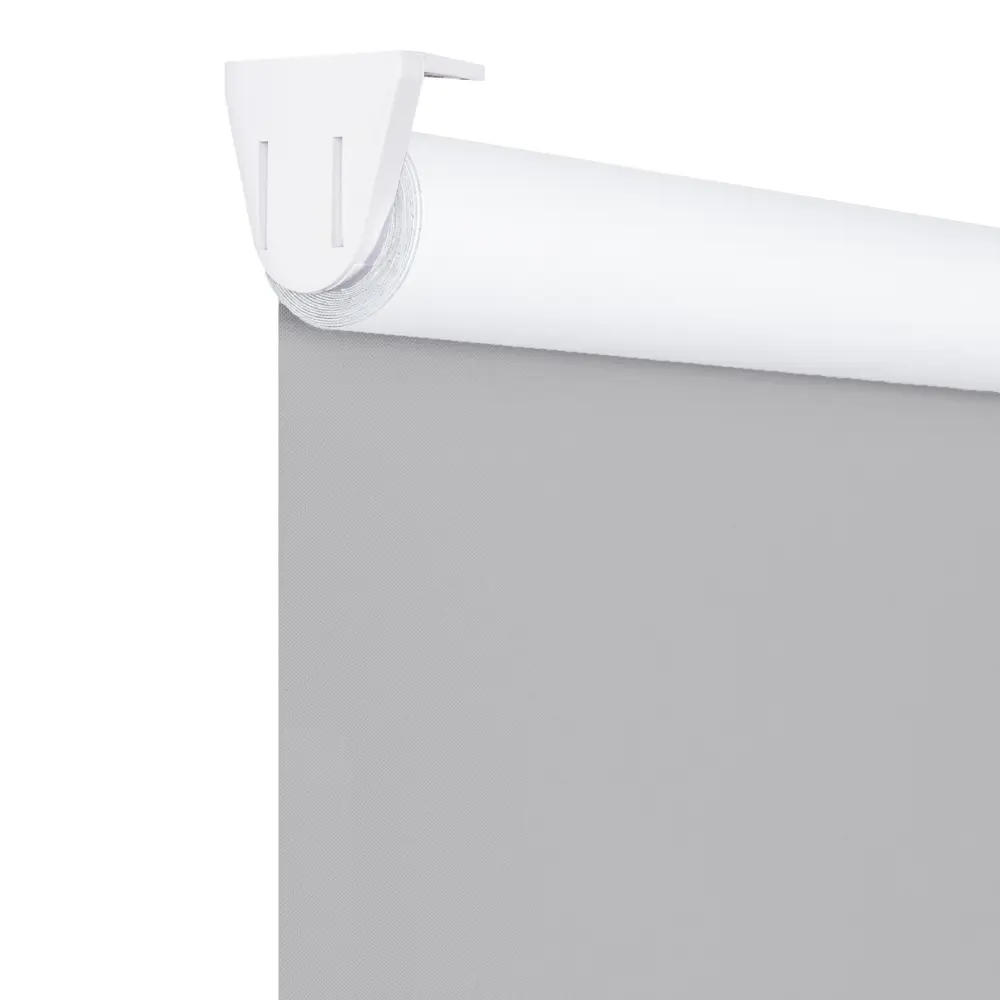 Рулонная штора блэкаут KREAFORTA Vorga 110x190 см серая STLM-2067151 - Вид №2