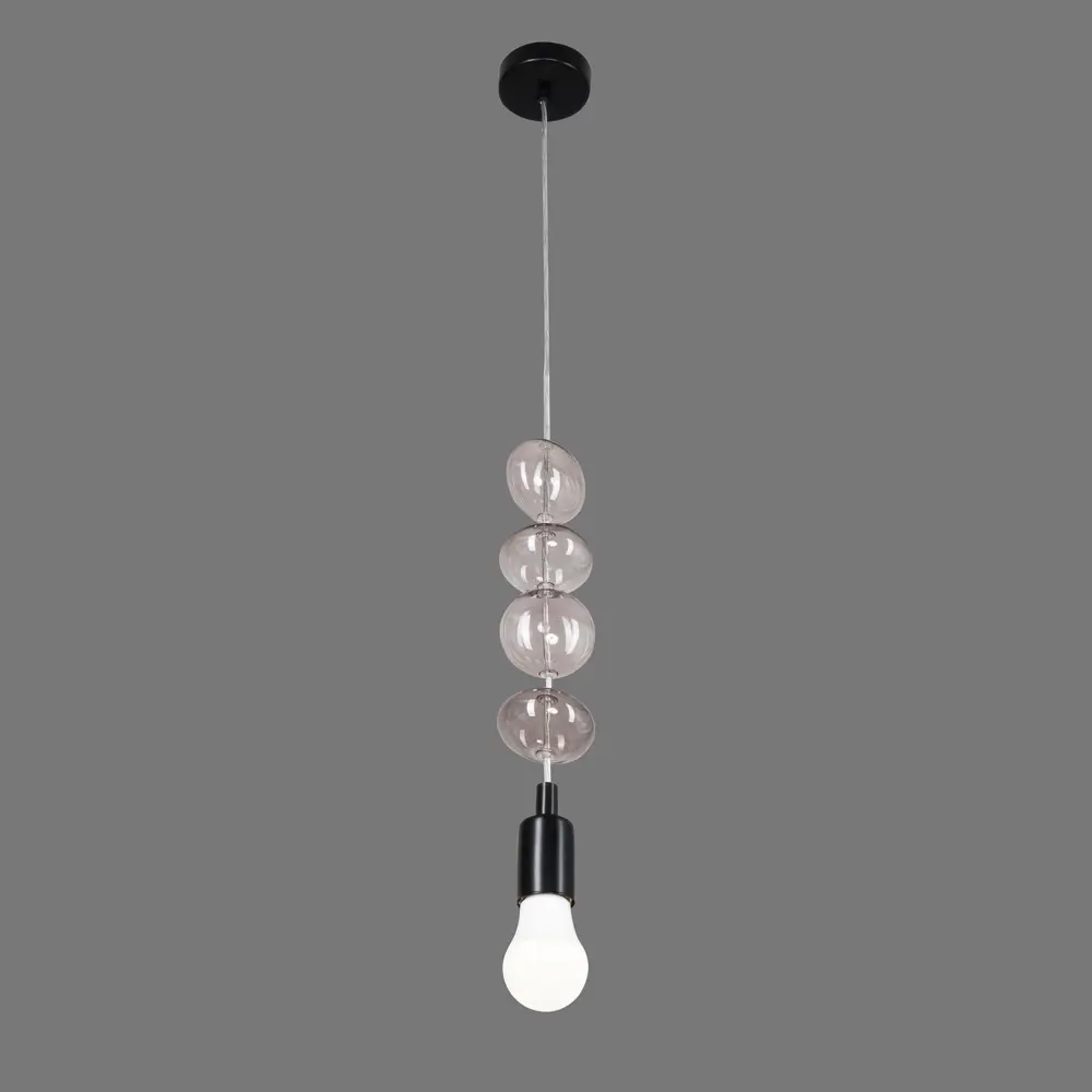 Подвес Avoltri-1 1xE27x60 Вт, цвет дымчатый Eglo STLM-2058192 - Вид №3