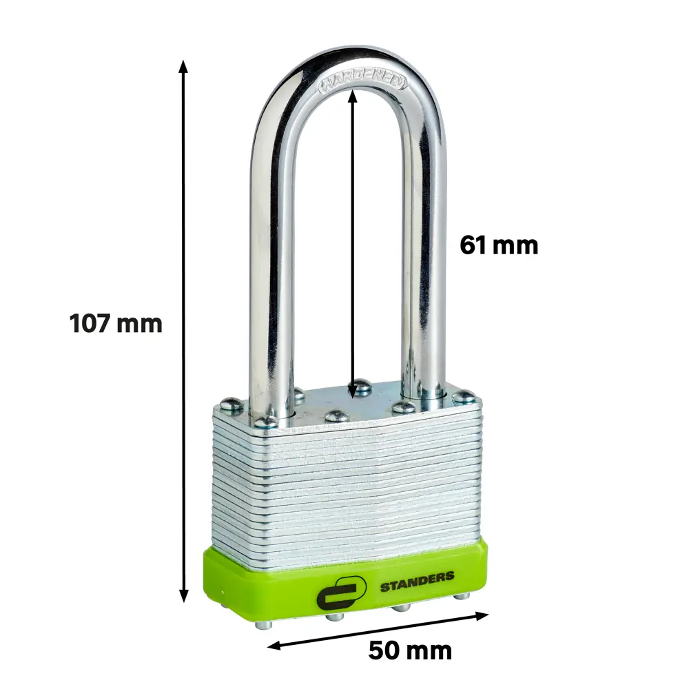 Навесной замок Standers с защитой от влаги и длинной дужкой 82247284 STLM-0023046 - Вид №4