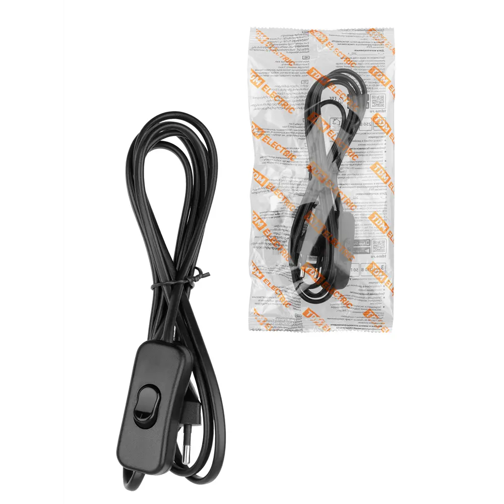 Кабель с переключателем TDM Electric 1.8 м черный Santreyd STLM-2038014 - Вид №3