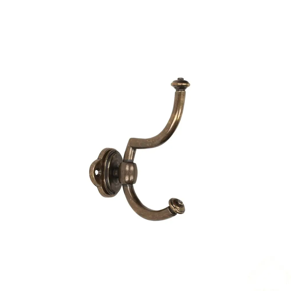 Крючок мебельный WP69-G00AB-G-SU, металл, цвет бронза 13615872 STLM-2096684 Santreyd 