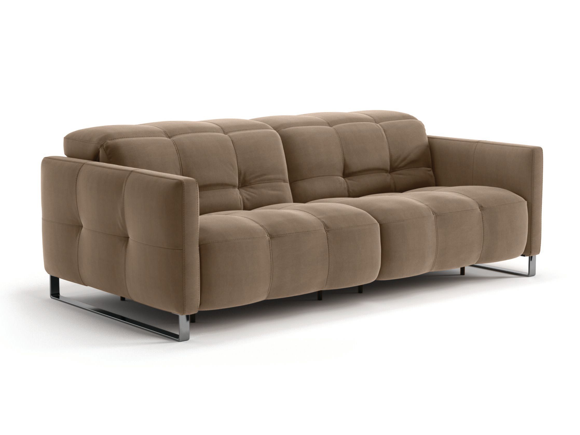 Тканевый диван с откидной спинкой с электрическим движением Natuzzi Italia Philo ARCH-00075191