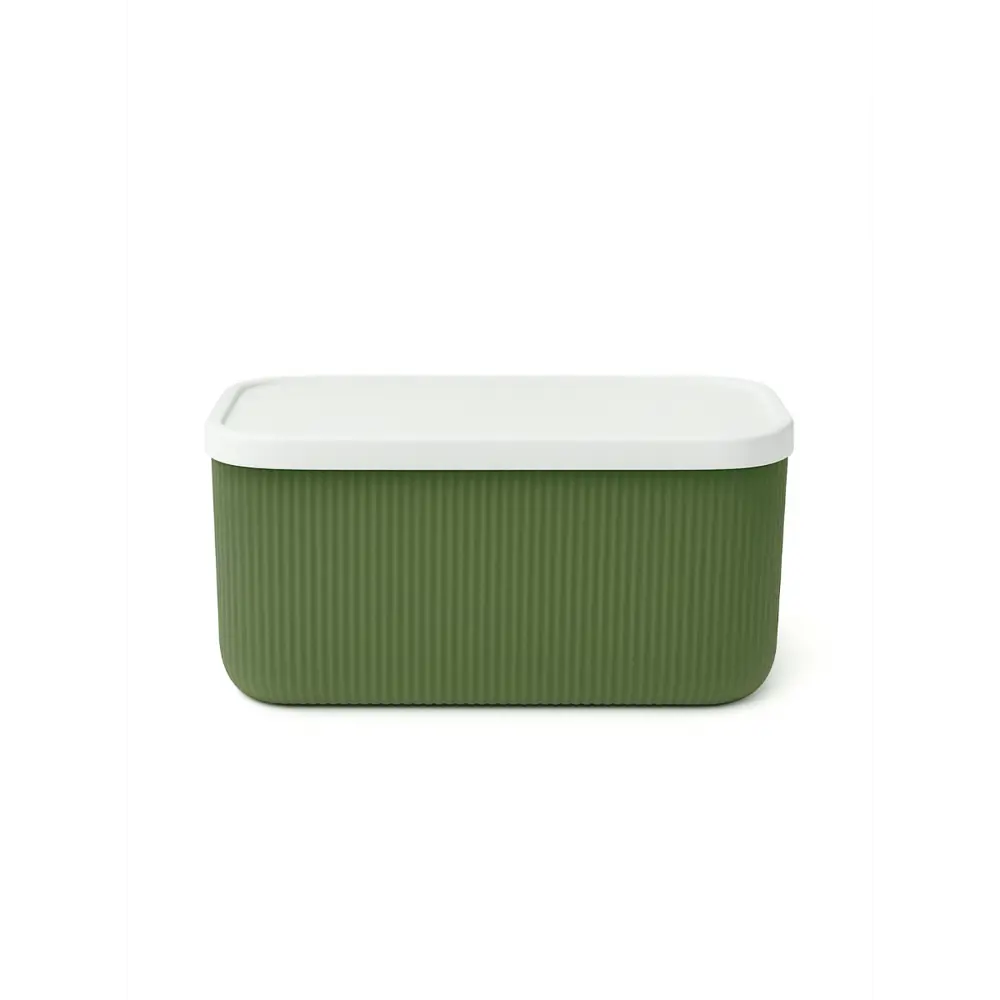 Корзина для хранения Primanova Рица 13.5 л цвет хаки STLM-2052684